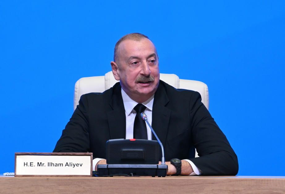 رئيس أذربيجان: نحن متمسكون بشدة بتعدد الأطراف