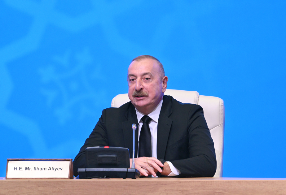 الرئيس إلهام علييف: أذربيجان وأرمينيا تقومان مباشرة بترسيم وتخطيط الحدود بينهما دون أي وسيط