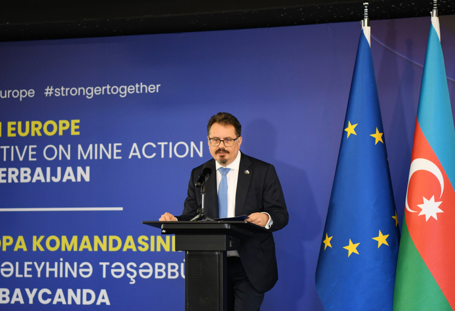 Петер Михалко: Европейский Союз также держит в центре внимания сотрудничество с Азербайджаном в сфере минной угрозы ВИДЕО