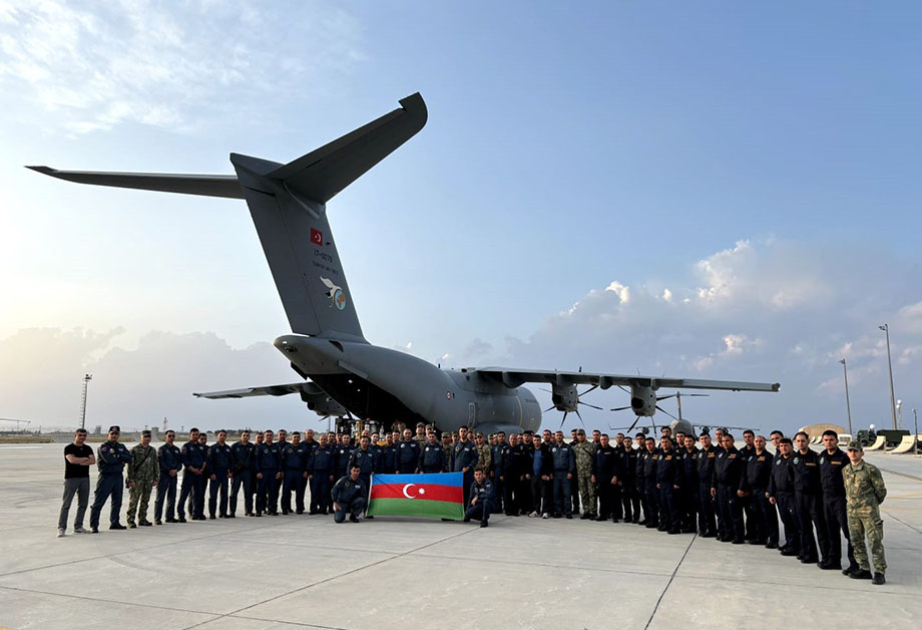 عسكريون اذربيجانيون يشاركون في تدريبات للبحث والإنقاذ في قونية
