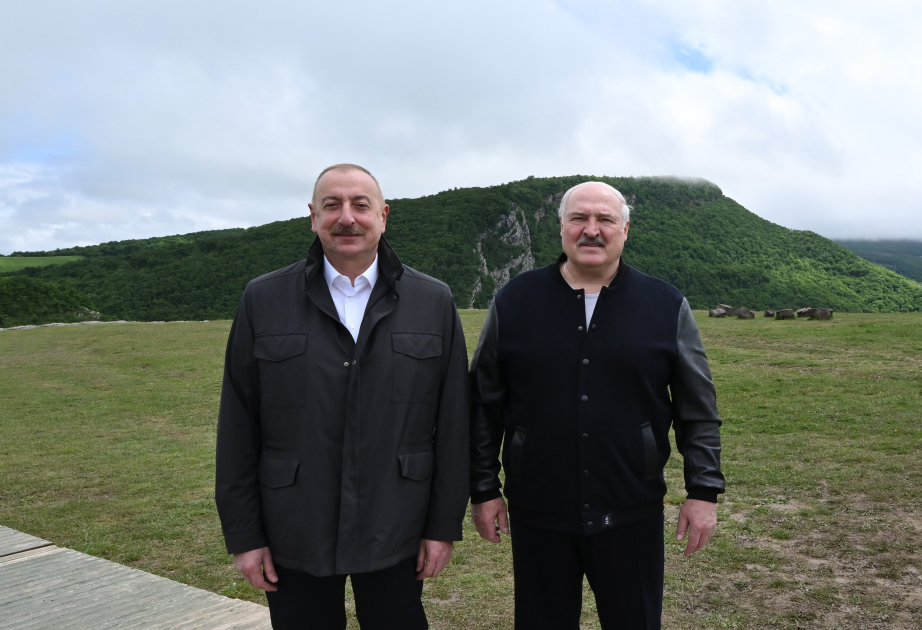 Prezident İlham Əliyev və Prezident Aleksandr Lukaşenko Cıdır düzündə olublar YENİLƏNƏCƏK