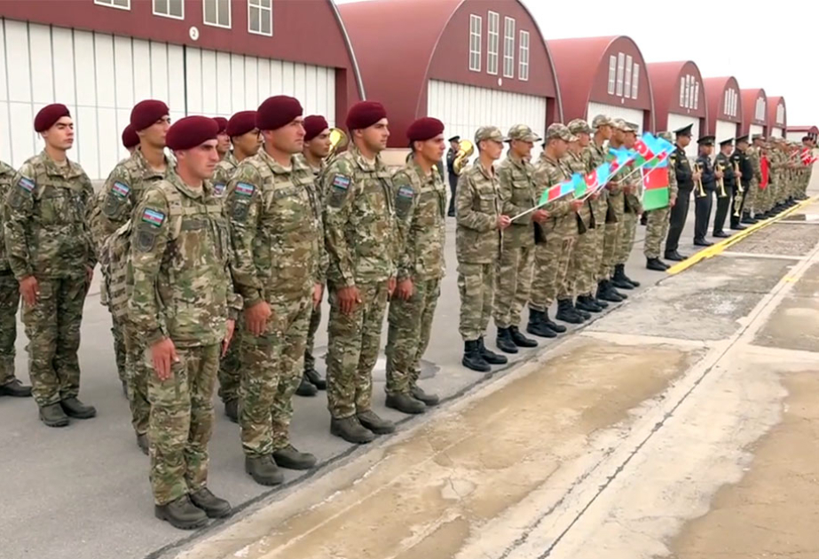Next group of Azerbaijani servicemen to be involved in EFES-2024 exercise leaves for Türkiye