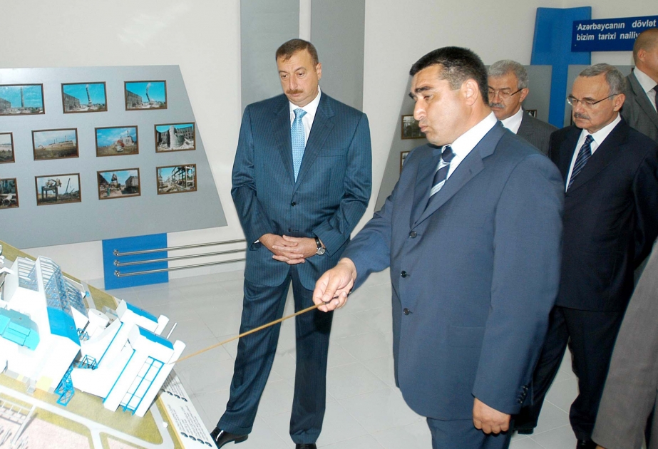 SUMQAYIT BUXAR-QAZ QURĞUSUNUN TƏMƏLİNİN QOYULMASI MƏRASİMİ