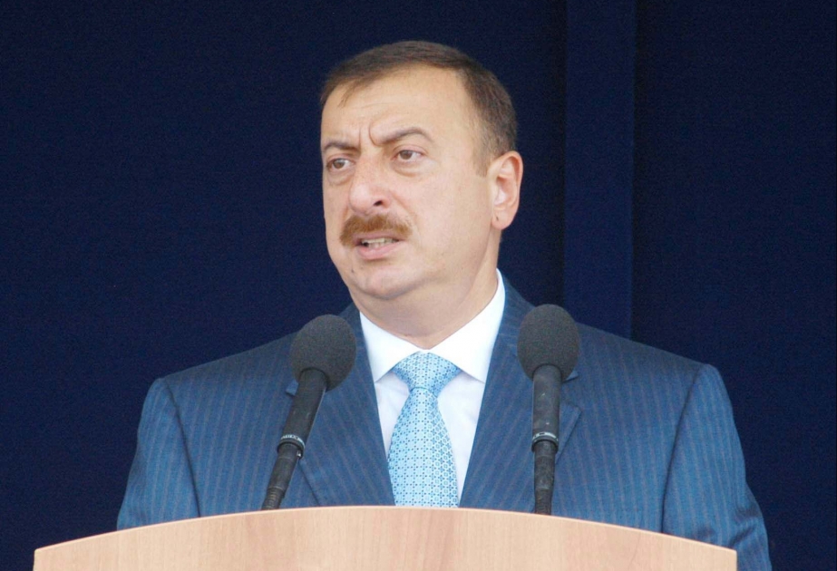 AZƏRBAYCAN PREZİDENTİ İLHAM ƏLİYEVİN NİTQİ