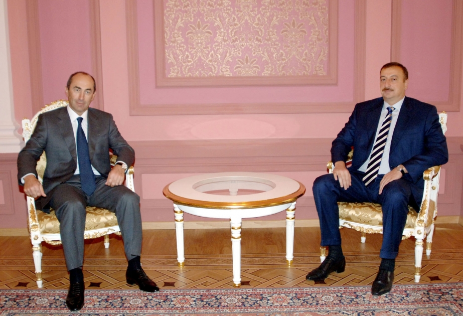 AZƏRBAYCAN PREZİDENTİ İLHAM ƏLİYEVİN KAZANA SƏFƏRİ  AZƏRBAYCAN PREZİDENTİ İLHAM ƏLİYEVİN VƏ ERMƏNİSTAN PREZİDENTİ ROBERT KOÇARYANIN GÖRÜŞÜ