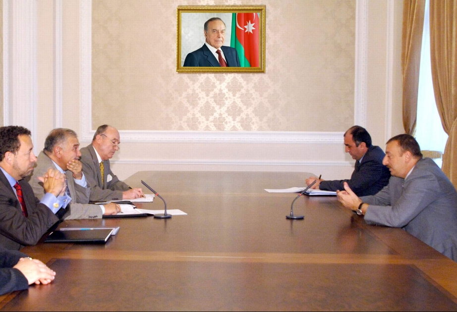 AZƏRBAYCAN PREZİDENTİ İLHAM ƏLİYEV ATƏT-İN MİNSK QRUPUNUN HƏMSƏDRLƏRİNİ QƏBUL ETMİŞDİR