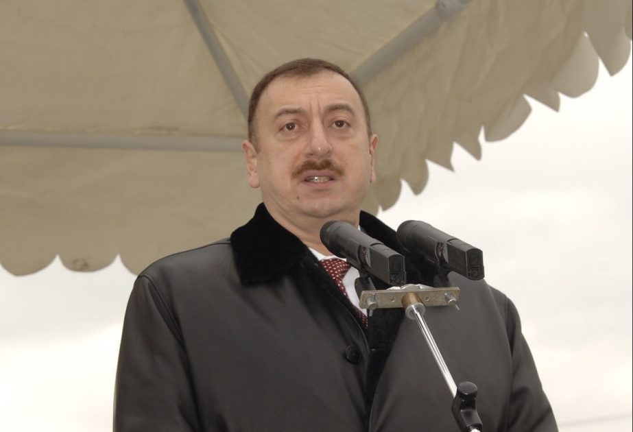 AZƏRBAYCAN PREZİDENTİ İLHAM ƏLİYEVİN NİTQİ