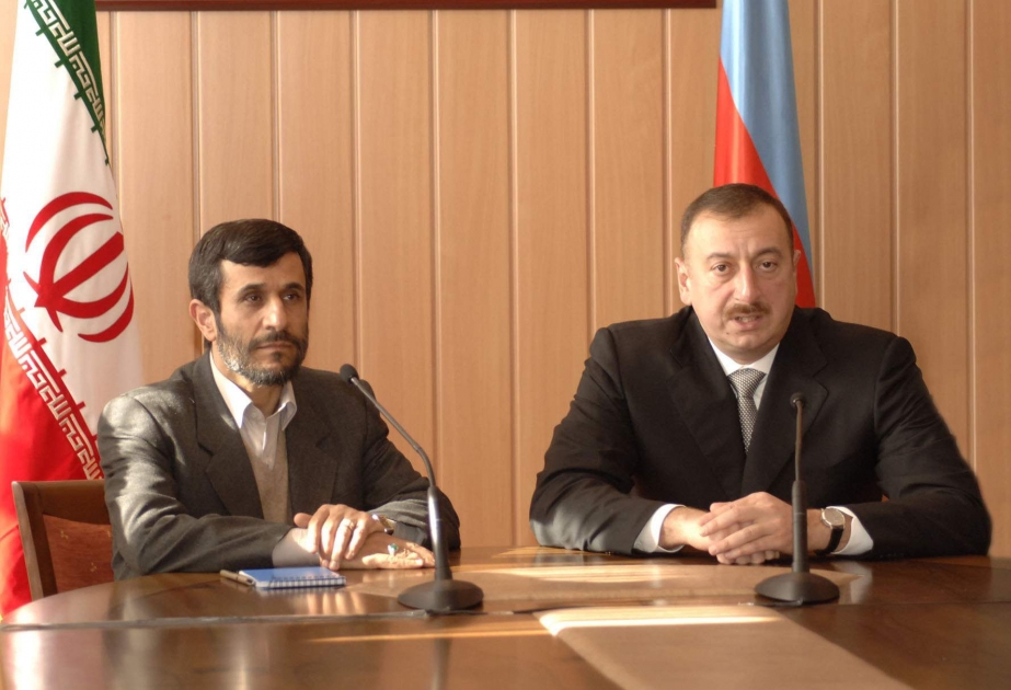 AZƏRBAYCAN VƏ İRAN PREZİDENTLƏRİNİN BİRGƏ MƏTBUAT KONFRANSI