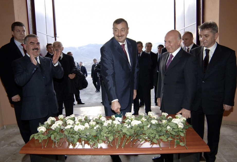 HEYDƏR ƏLİYEV SU ANBARININ İSTİFADƏYƏ VERİLMƏSİ MƏRASİMİ