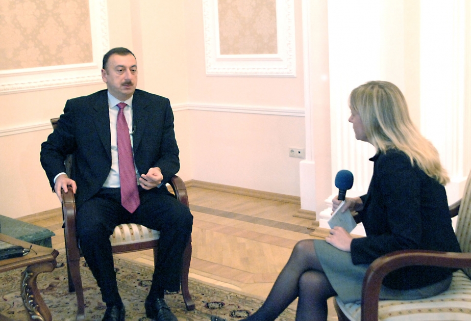 AZƏRBAYCAN RESPUBLİKASININ PREZİDENTİİLHAM ƏLİYEV BOLQARISTAN MİLLİ TELEVİZİYASINA MÜSAHİBƏ VERMİŞDİR