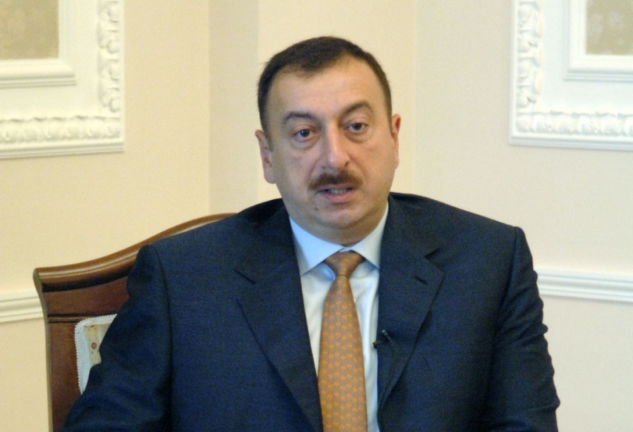AZƏRBAYCAN PREZİDENTİ İLHAM ƏLİYEV ABŞ-IN BİR SIRA KÜTLƏVİ İNFORMASİYAVASİTƏLƏRİNİN MÜXBİRLƏRİNƏ MÜSAHİBƏ VERMİŞDİR