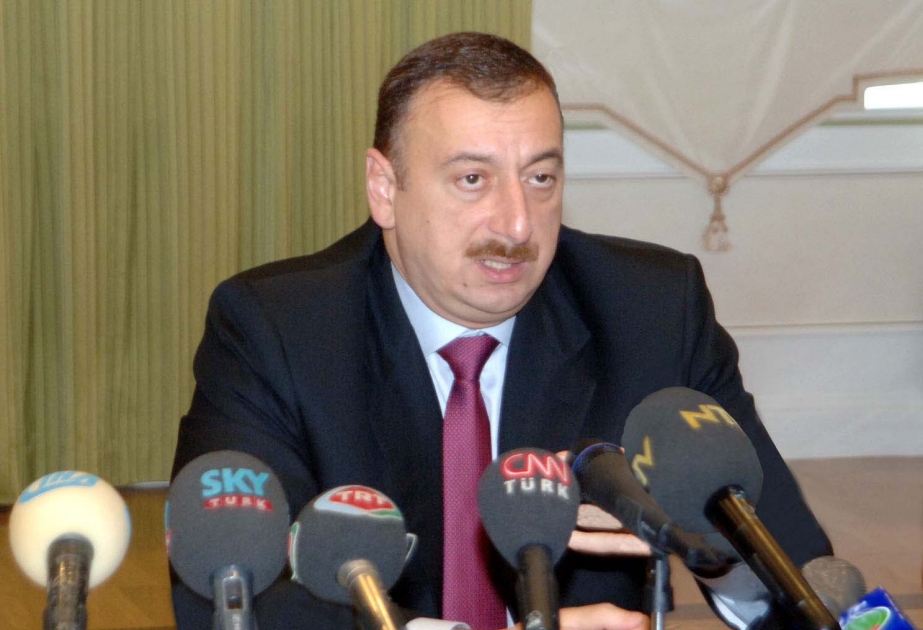 AZƏRBAYCAN PREZİDENTİ İLHAM ƏLİYEVİN TÜRKİYƏ JURNALİSTLƏRİNƏ MÜSAHİBƏSİ