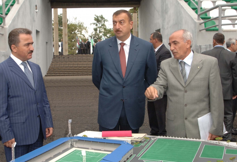 “XƏZƏR-LƏNKƏRAN” FUTBOL KLUBUNUN STADİONU İLƏ TANIŞLIQ