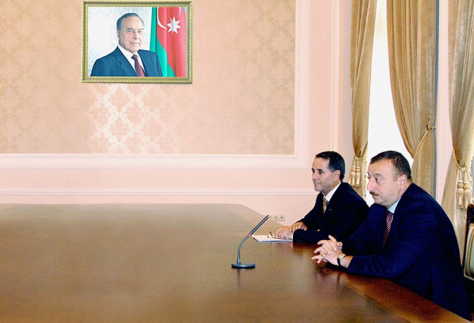 AZƏRBAYCAN PREZİDENTİ İLHAM ƏLİYEV AVROPA BİRLİYİNİN CƏNUBİ QAFQAZ ÜZRƏ XÜSUSİ NÜMAYƏNDƏSİ HEYKİ TALVİTİYENİN RƏHBƏRLİK ETDİYİ NÜMAYƏNDƏ HEYƏTİNİ QƏBUL ETMİŞDİR