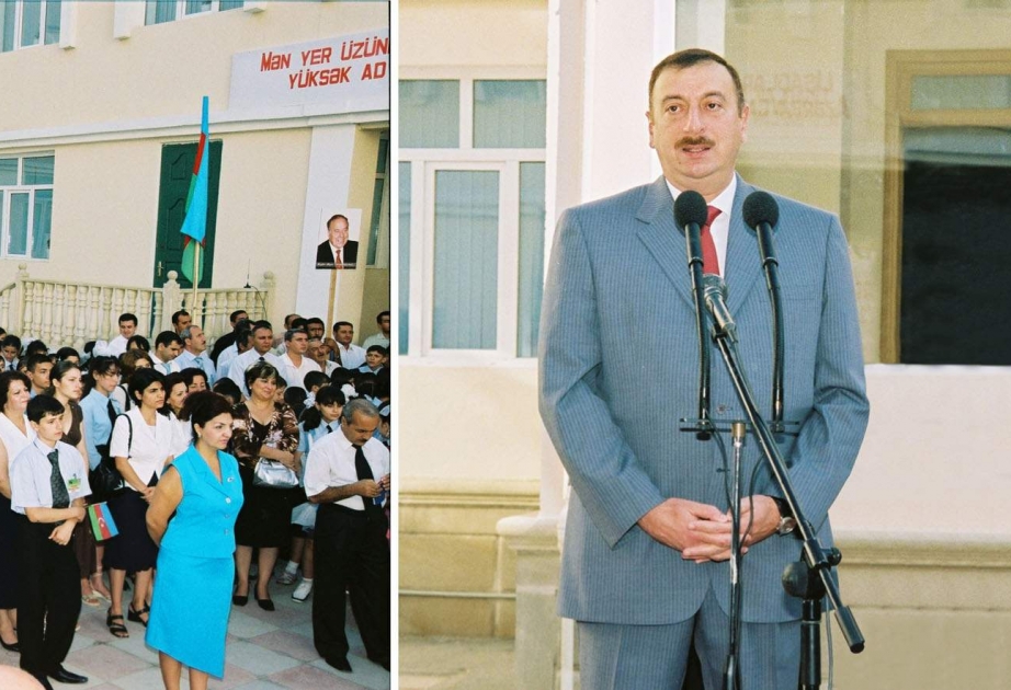 AZƏRBAYCANIN GƏLƏCƏK TƏRƏQQİSİ, HƏRTƏRƏFLİ İNKİŞAFI UŞAQLARIN, GƏNCLƏRİN YÜKSƏK SƏVİYYƏDƏ TƏHSİL ALMASINDAN ÇOX ASILIDIR  HEYDƏR ƏLİYEV ADINA LİSEYİN AÇILIŞ MƏRASİMİNDƏ AZƏRBAYCAN PREZİDENTİ İLHAM ƏLİYEVİN NİTQİ