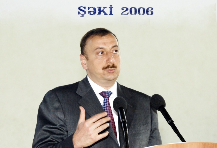 AZƏRBAYCANIN HƏRTƏRƏFLİ İNKİŞAFI BÖLGƏLƏRİN İNKİŞAFINDAN ASILIDIR AZƏRBAYCAN PREZİDENTİ İLHAM ƏLİYEVİN ŞƏKİ-ZAQATALA BÖLGƏSİNƏ SƏFƏRİ SAHİBKARLARLA GÖRÜŞ
