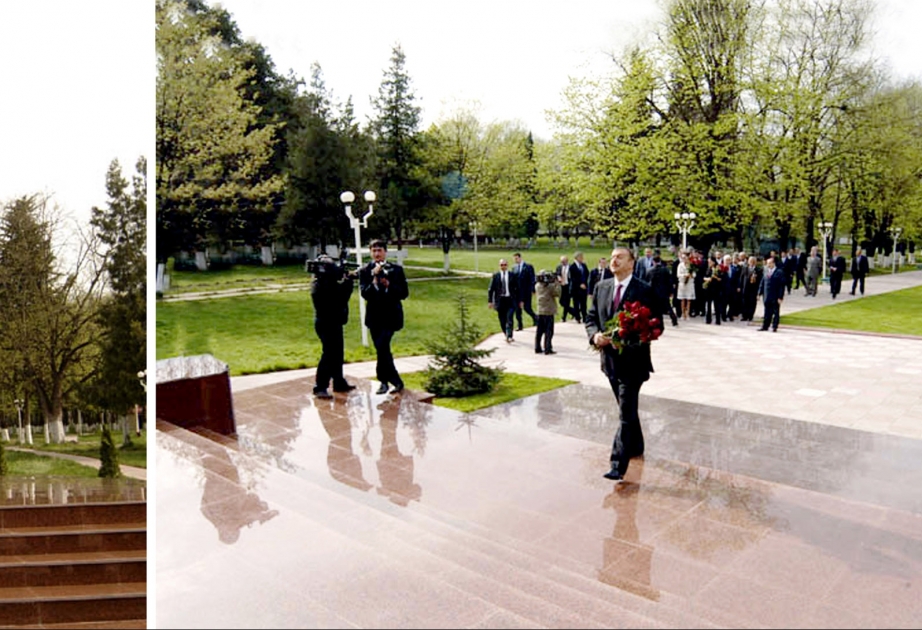 AZƏRBAYCAN PREZİDENTİ İLHAM ƏLİYEV ZAQATALA RAYONUNA GƏLMİŞDİR