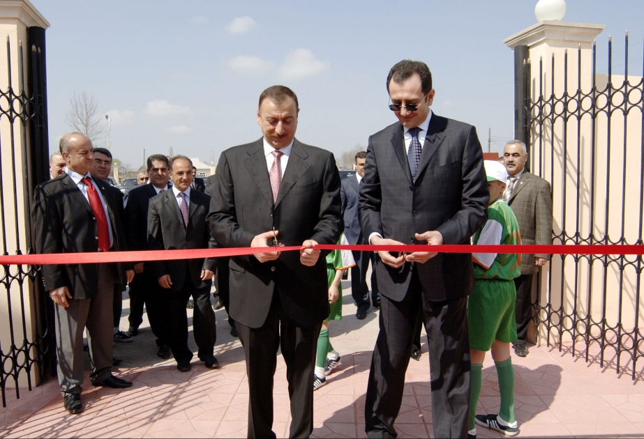 “MKT-ARAZ” FUTBOL KLUBUNUN YENİ STADİONU İSTİFADƏYƏ VERİLMİŞDİR