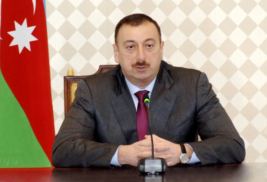 AZƏRBAYCAN PREZİDENTİ İLHAM ƏLİYEV ÜMUMDÜNYA GÖMRÜK TƏŞKİLATI AVROPA REGİONU GÖMRÜK XİDMƏTİ RƏHBƏRLƏRİ BEYNƏLXALQ KONFRANSININ İŞTİRAKÇILARINI QƏBUL ETMİŞDİR