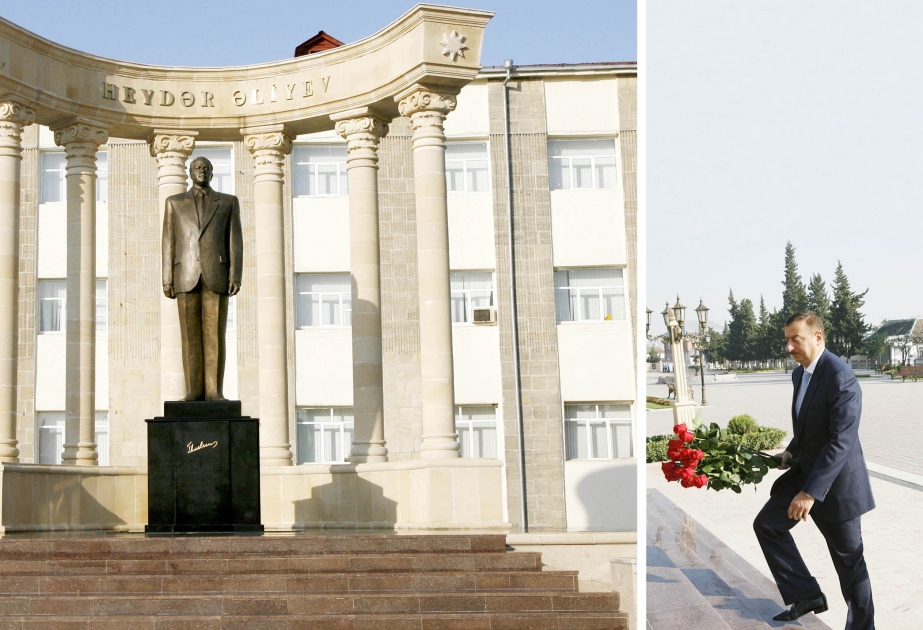 LƏNKƏRAN ŞƏHƏRİNDƏ HEYDƏR ƏLİYEV PARKI İLƏ TANIŞLIQ