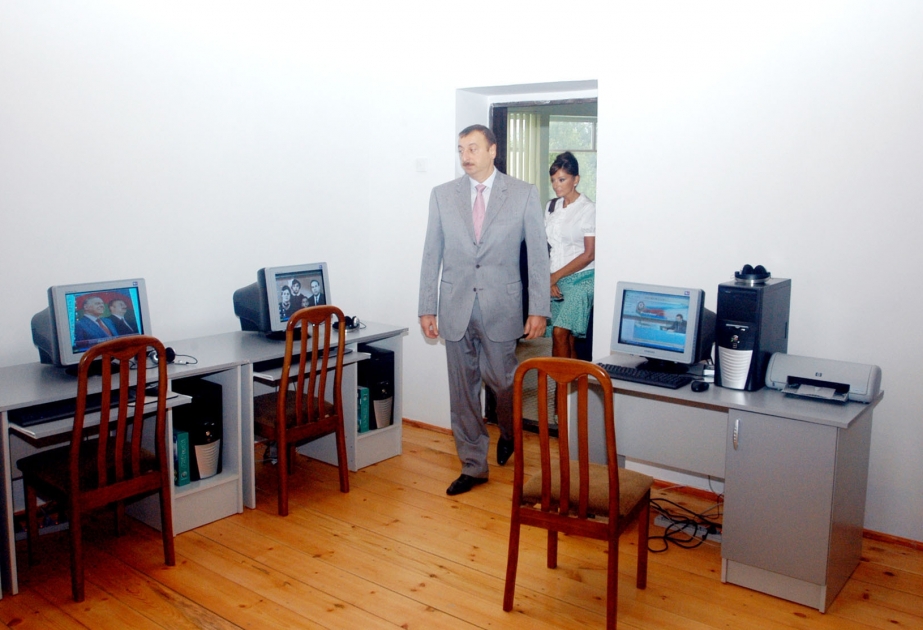 HEYDƏR ƏLİYEV FONDUNUN TƏŞƏBBÜSÜ İLƏ ZƏRDABDA YENİ MƏKTƏB BİNASI TİKİLMİŞDİR
