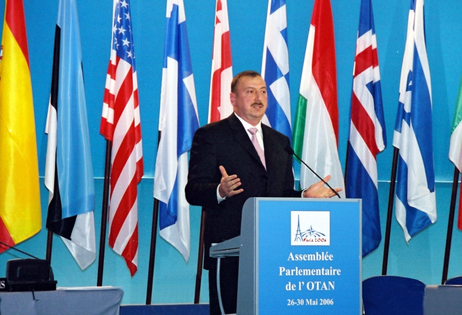 AZƏRBAYCAN PREZİDENTİ İLHAM ƏLİYEVİN FRANSAYA SƏFƏRİ  PREZİDENT İLHAM ƏLİYEV NATO PARLAMENT ASSAMBLEYASININ YAZ SESSİYASINDA ÇIXIŞ ETMİŞDİR