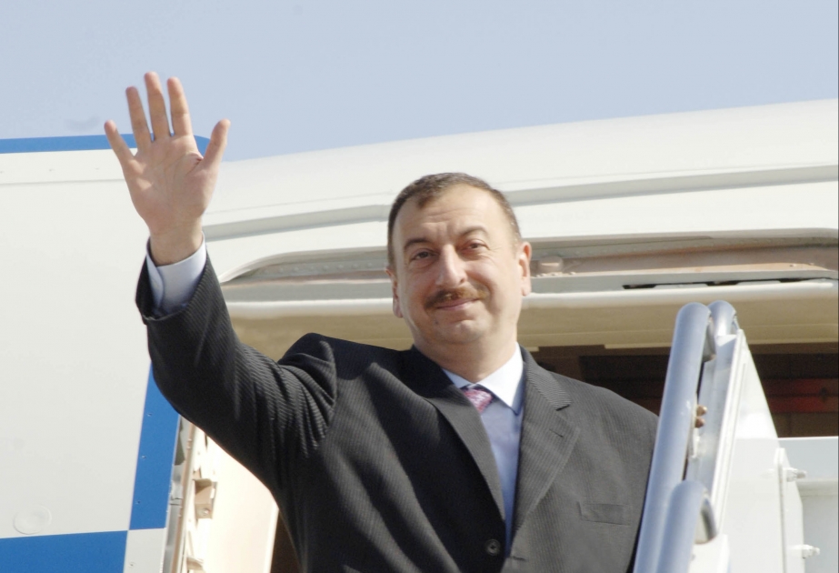 AZƏRBAYCAN PREZİDENTİ İLHAM ƏLİYEV NATO PARLAMENT ASSAMBLEYASININ YAZ SESSİYASINDA İŞTİRAK ETMƏK ÜÇÜN PARİSƏ YOLA DÜŞMÜŞDÜR
