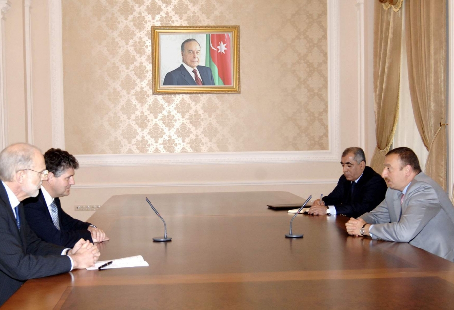 AZƏRBAYCAN PREZİDENTİ İLHAM ƏLİYEV “BP” ŞİRKƏTİNİN İCRAÇI VİTSE-PREZİDENTİ ENDRYU İNQLİSİ QƏBUL ETMİŞDİR