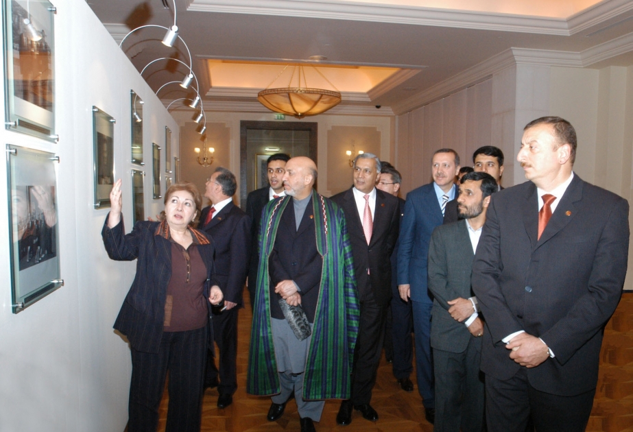 İQTİSADİ ƏMƏKDAŞLIQ TƏŞKİLATININ ÜZVÜ OLAN ÖLKƏLƏRİN DÖVLƏT VƏ HÖKUMƏT BAŞÇILARI HEYDƏR ƏLİYEV FONDUNDA OLMUŞDUR