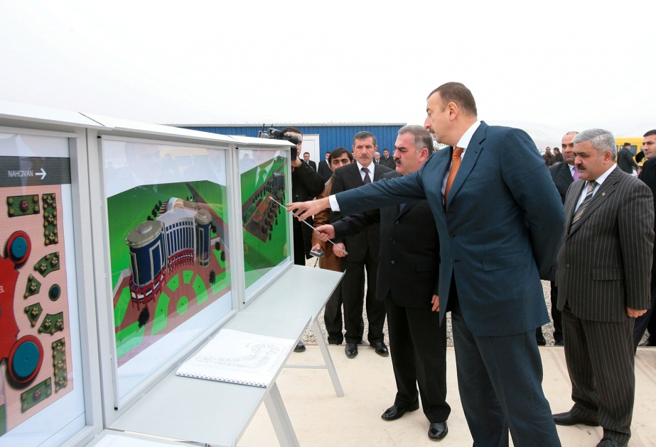 “DUZDAĞ” SANATORİYASININ TƏMƏLİ QOYULMUŞDUR
