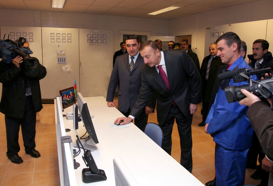 NAXÇIVAN MODUL TİPLİ ELEKTRİK STANSİYASI İSTİFADƏYƏ VERİLMİŞDİR
