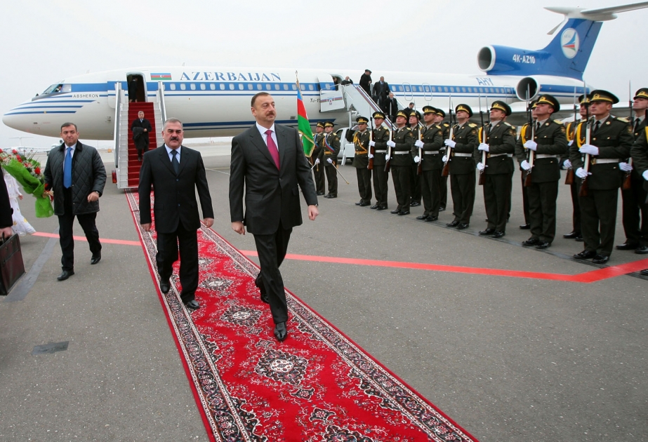 AZƏRBAYCAN PREZİDENTİ İLHAM ƏLİYEVİN NAXÇIVAN MUXTAR RESPUBLİKASINA SƏFƏRİ