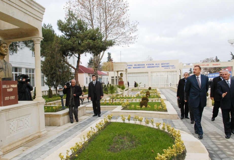ŞƏXSİYYƏTLƏR MUZEYİ XAÇMAZA YARAŞIQ VERİR