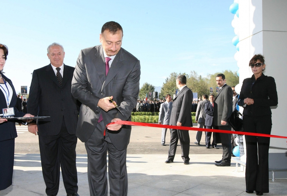 AZƏRBAYCAN PREZİDENTİ İLHAM ƏLİYEVİN GƏNCƏ ŞƏHƏRİNƏ SƏFƏRİ