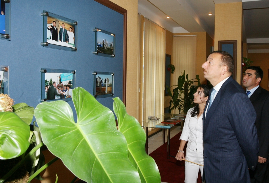 ŞƏKİ MODUL TİPLİ ELEKTRİK STANSİYASININ TƏNTƏNƏLİ AÇILIŞI AZƏRBAYCAN PREZİDENTİ İLHAM ƏLİYEV MƏRASİMDƏ İŞTİRAK ETMİŞDİR