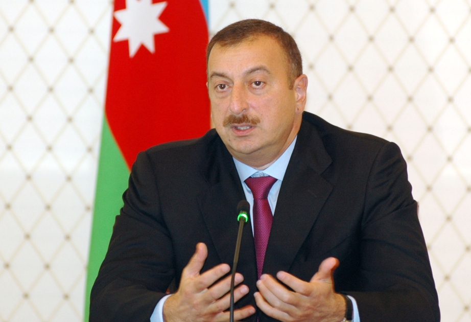 AZƏRBAYCAN PREZİDENTİ İLHAM ƏLİYEV BİRİNCİ BEYNƏLXALQ RUS KİTABI FESTİVALININ İŞTİRAKÇILARINI QƏBUL ETMİŞDİR