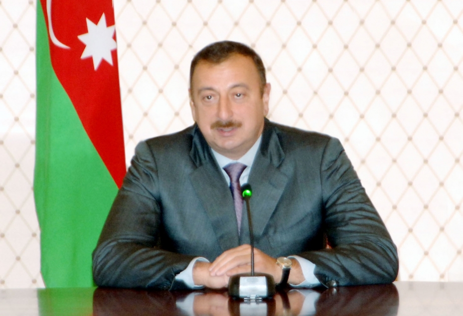 AZƏRBAYCAN PREZİDENTİ İLHAM ƏLİYEV CƏNUBİ QAFQAZ ÖLKƏLƏRİNİN RUSİYALI HƏMVƏTƏNLƏR TƏŞKİLATLARININ BAKIDA KEÇİRİLƏN REGİONAL KONFRANSININ İŞTİRAKÇILARINI QƏBUL ETMİŞDİR