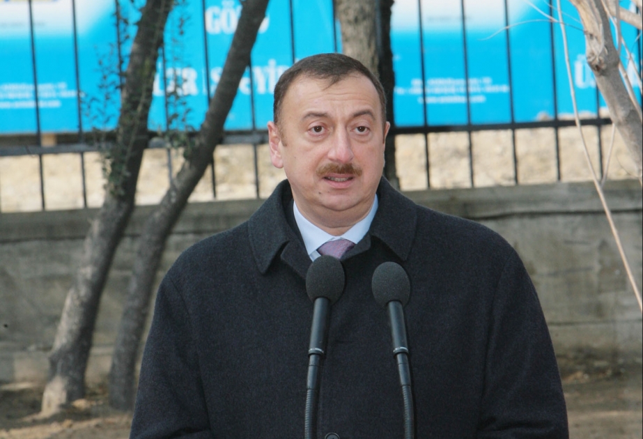 BAKIDA TÜRKİYƏ SƏFİRLİYİNİN YENİ BİNASININ AÇILIŞI MƏRASİMİNDƏ AZƏRBAYCAN PREZİDENTİ İLHAM ƏLİYEVİN NİTQİ