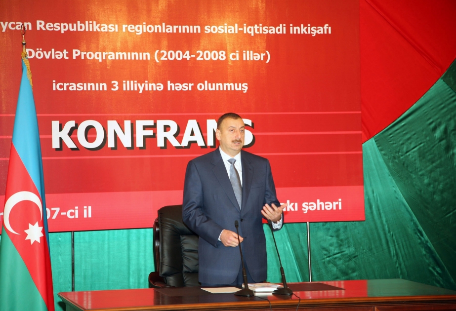 AZƏRBAYCAN PREZİDENTİ İLHAM ƏLİYEVİN GİRİŞ NİTQİ