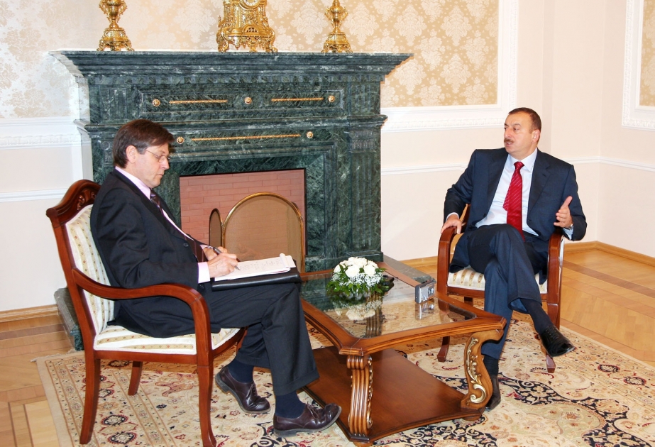 AZƏRBAYCAN PREZİDENTİ İLHAM ƏLİYEVİN FRANSANIN “FİQARO” QƏZETİNƏ MÜSAHİBƏSİ