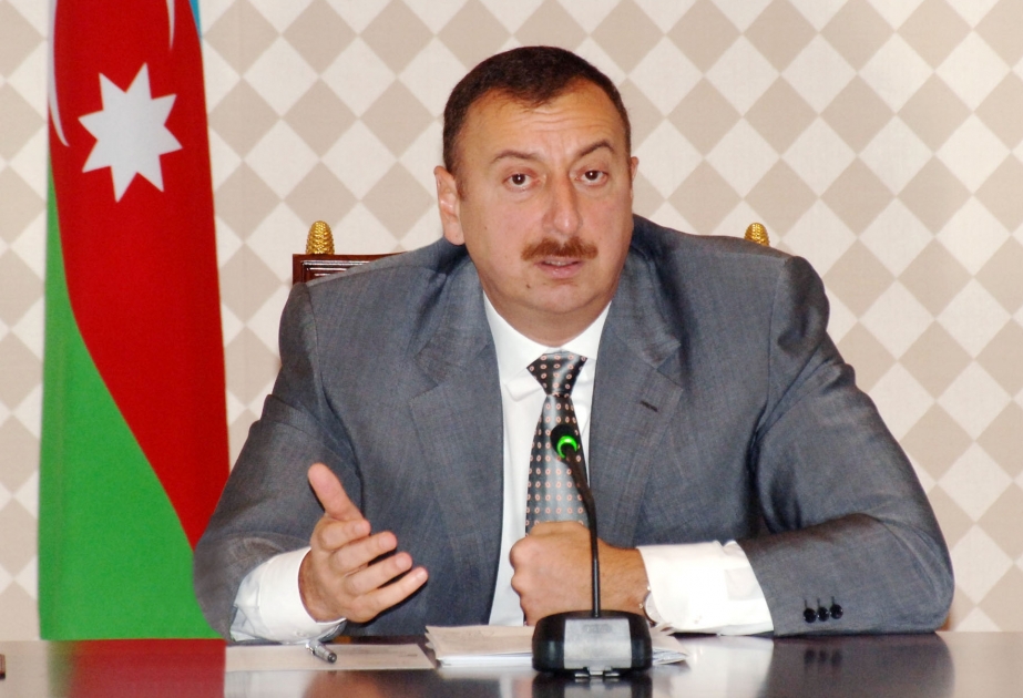AZƏRBAYCAN PREZİDENTİ İLHAM ƏLİYEVİN GİRİŞ NİTQİ