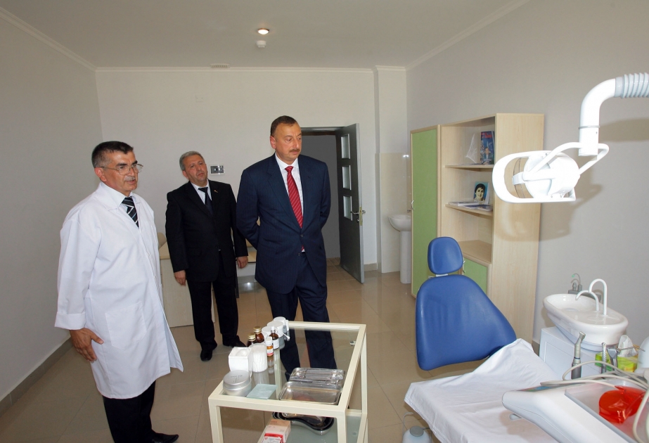 HACIQABUL MƏRKƏZİ RAYON XƏSTƏXANASI TAMAMİLƏ YENİDƏN QURULMUŞDUR