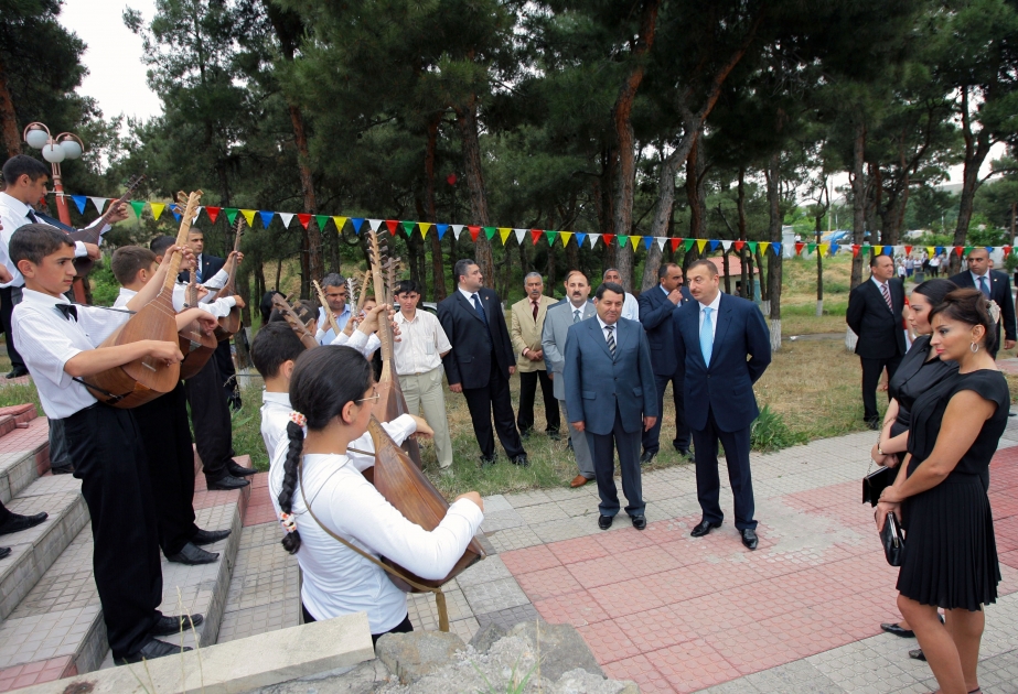 “HEYDƏR ƏLİYEV SEYRƏNGAHI” TOVUZA XÜSUSİ YARAŞIQ VERİR