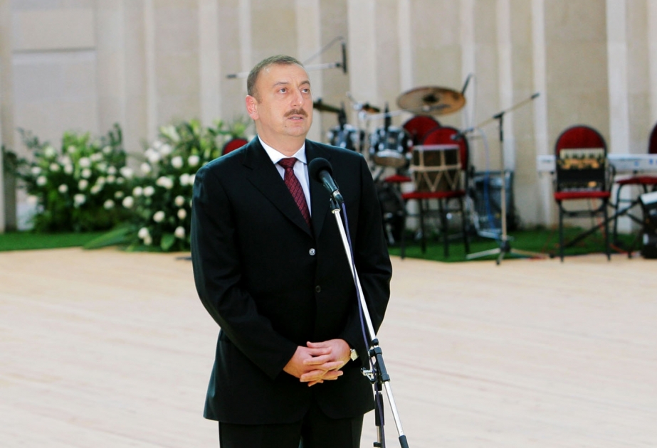 AZƏRBAYCAN PREZİDENTİ İLHAM ƏLİYEVİN NİTQİ