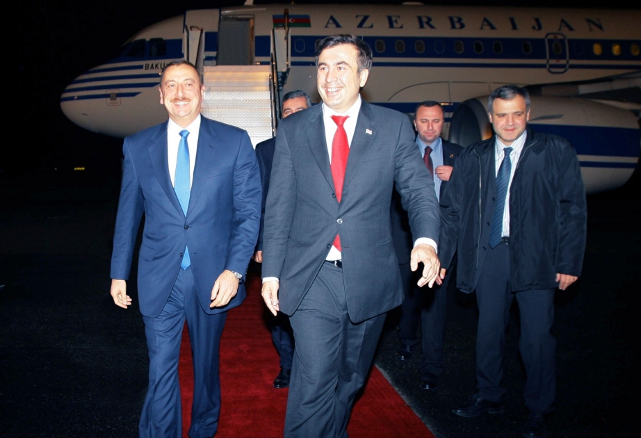 AZƏRBAYCAN PREZİDENTİ İLHAM ƏLİYEVİN GÜRCÜSTANA SƏFƏRİ