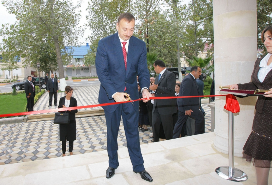 YAP YEVLAX RAYON TƏŞKİLATININ İNZİBATİ BİNASI İSTİFADƏYƏ VERİLMİŞDİR