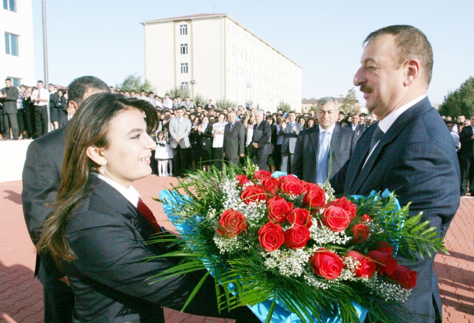 NAXÇIVAN DÖVLƏT UNİVERSİTETİ KONSERVATORİYASININ BİNASININ AÇILIŞ MƏRASİMİ