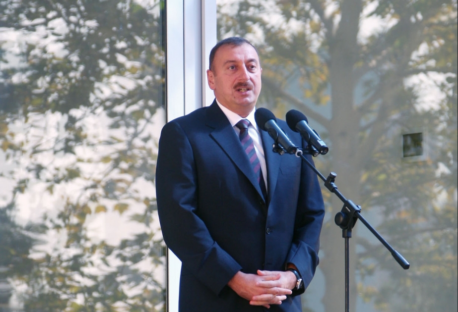 AZƏRBAYCANIN ALİ MƏKTƏBLƏRİNDƏ BÖYÜK QURUCULUQ İŞLƏRİ GEDİR DÖVLƏT İQTİSAD UNİVERSİTETİNİN YENİ KORPUSUNUN AÇILIŞI MƏRASİMİNDƏ AZƏRBAYCAN PREZİDENTİ İLHAM ƏLİYEVİN NİTQİ
