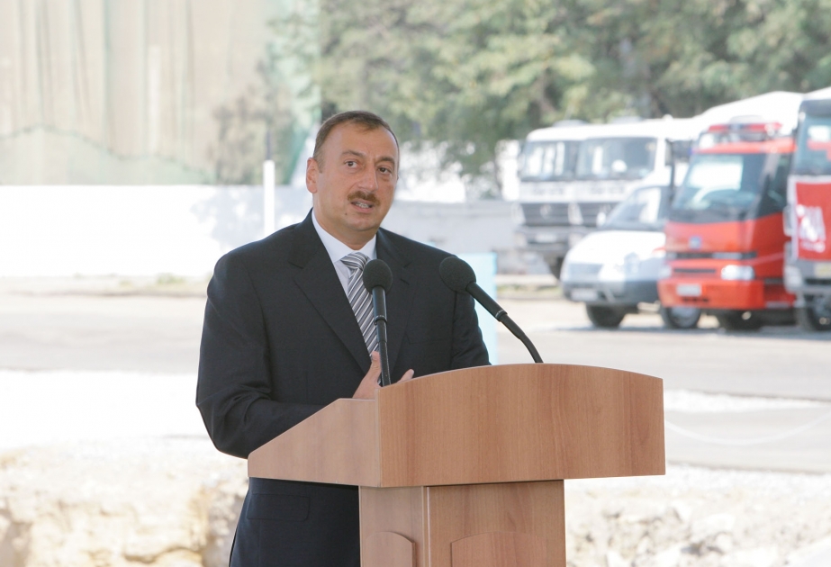 AZƏRBAYCAN PREZİDENTİ İLHAM ƏLİYEVİN NİTQİ