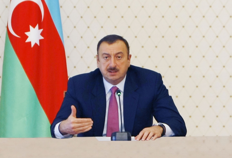 AZƏRBAYCAN PREZİDENTİ İLHAM ƏLİYEVİN GİRİŞ NİTQİ